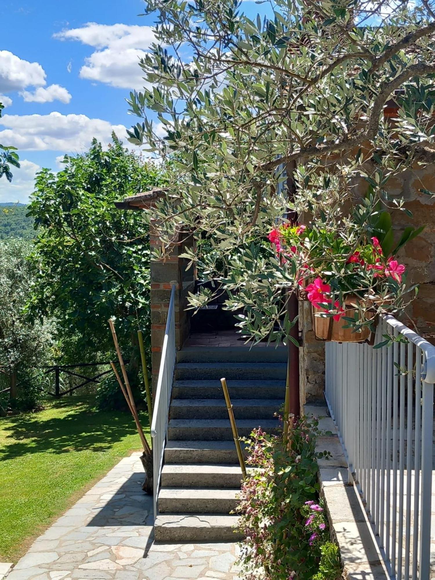 Villa Casolare Il Moro Monte San Savino Exterior foto