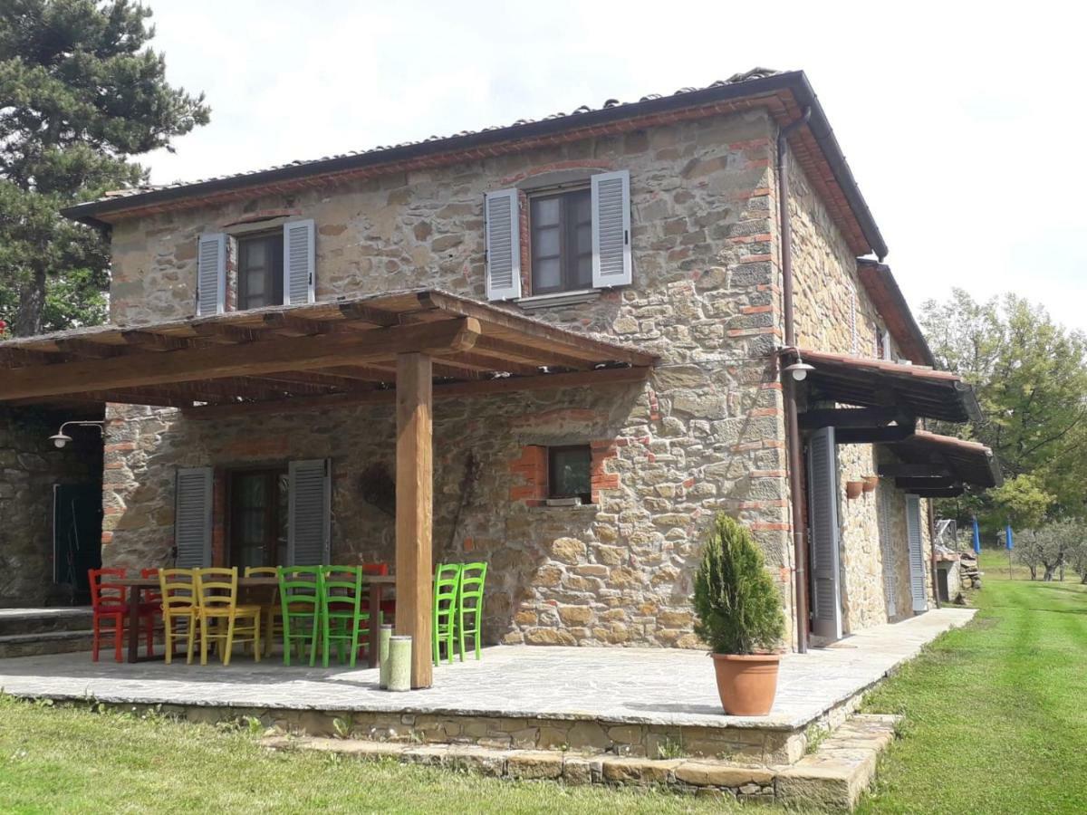 Villa Casolare Il Moro Monte San Savino Exterior foto
